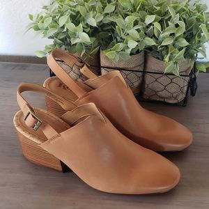 KORKS Rayleigh Leather Mule Shoes NIB